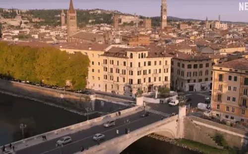 Paisajes de Romance en Verona de Netflix