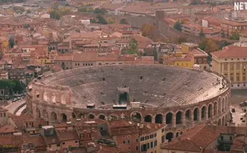 Paisajes de Romance en Verona de Netflix
