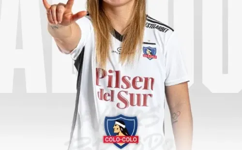 Yanara Aedo fue presentada este martes en el Cacique. (Colo Colo)