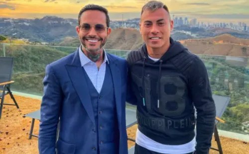 Lincoln Nunes es el entrenador mental que ha ayudado a Eduardo Vargas en Brasil. Foto: Instagram