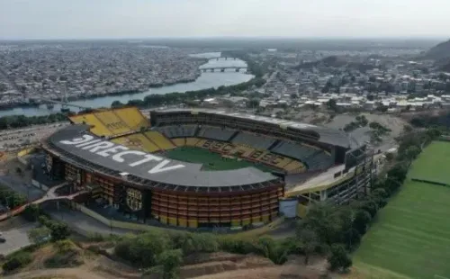 @Conmebol / El Estadio Monumental es sede de los partidos del Barcelona SC