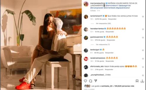 Marcianeke prepara coqueto lanzamiento junto a Ignacia Michelson.(Foto: Instagram)
