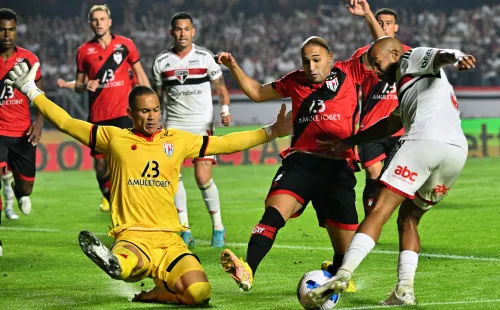 Sao Paulo igualó la llave en el Morumbi y llevó todo a los penales: Foto: Conmebol Sudamericana.