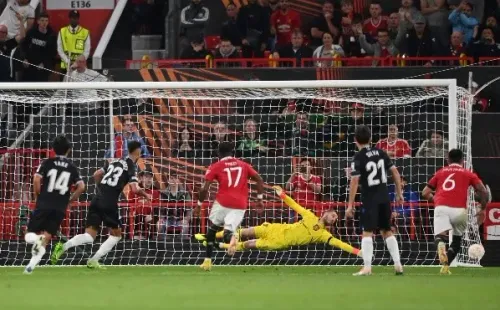 Brais Méndez anotó el único gol con un tremendo cobro de penal. (Foto: Getty Images)