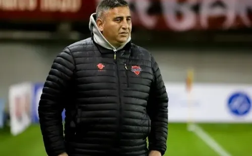 Jaime García esperará el final del torneo para escuchar ofertas. Eso sí, su deseo es seguir en Ñublense. Foto: Agencia Uno