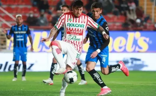 Nicolás Castillo jugó por última vez con la camiseta del Necaxa. Desde entonces, no se sabe si podrá volver a hacerlo. Foto: JamMedia.