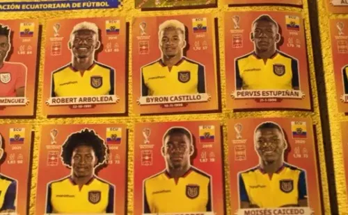 Ecuador figura, sin problemas por los momentos, en el álbum oficial.