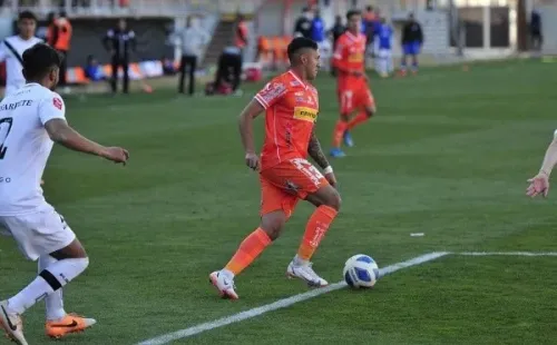 El jugador tuvo su estreno ante Santiago Morning por Copa Chile.