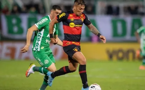 Javier Parraguez se juega todo en la recta final de la temporada con el Sport Recife. Foto: Comunicaciones S. Recife
