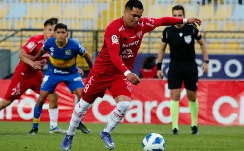 Vargas empató para Ñublense ante Everton. | Foto: Agencia Uno