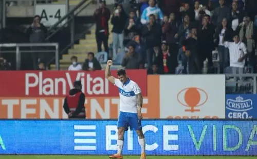 Zampedri marcó y es el goleador exclusivo del Campeonato Nacional 2022. | Foto: Agencia Uno