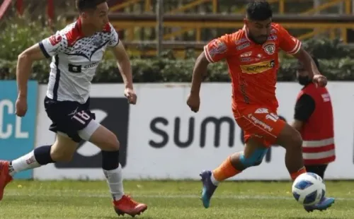 Cobreloa derrotó a Recoleta y quedó a solo dos puntos del liderato de Magallanes en la Primera B. Foto: Comunicaciones Cobreloa.
