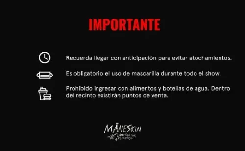 Lo que no puedes olvidar para ir a Måneskin en Chile.(Foto: DG Medios)