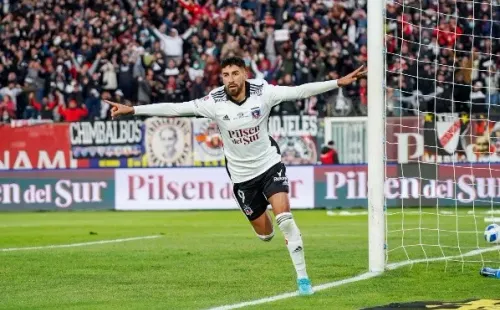 Juan Martín Lucero está a dos goles de distancia de Fernando Zampedri, pero tiene más asistencias, lo que confirman su importancia en el ataque de Colo Colo. Foto: Guille Salazar, RedGol.