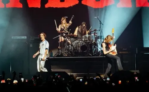 ¡Así se vivió Måneskin en Chile! (Foto: Guille Salazar/RedCarpet)