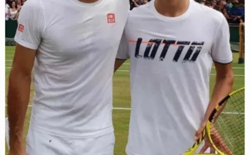 Alcaraz despidió a Federer en redes sociales.