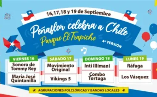 Las fondas, ramadas y eventos para celebrar Fiestas Patrias.(Foto: Producción evento)