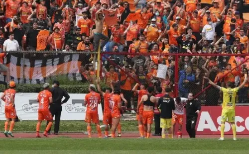 Los hinchas de Cobreloa en el último triunfo.