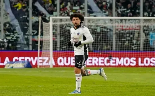 Maxi Falcón mostró los chilenismos que conoce gracias a su paso por Colo Colo. | Foto: Guille Salazar