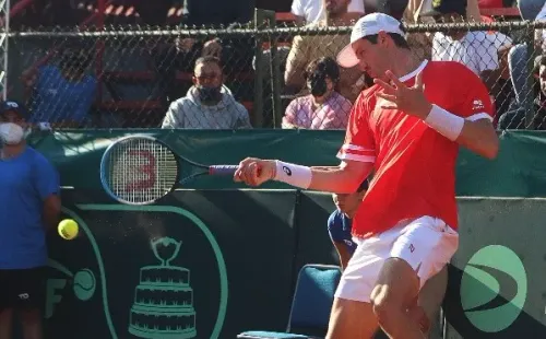 Jarry enfrentará al mejor tenista peruano de la actualidad en la llave de Perú ante Chile por Copa Davis. | Foto: Agencia Uno