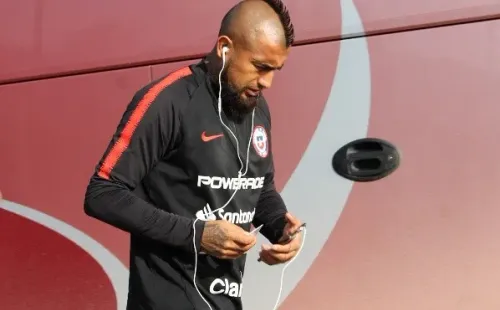 Arturo Vidal ya sabe qué es concentrar en España con la Roja. Lo hizo en 2018 con Reinaldo Rueda.