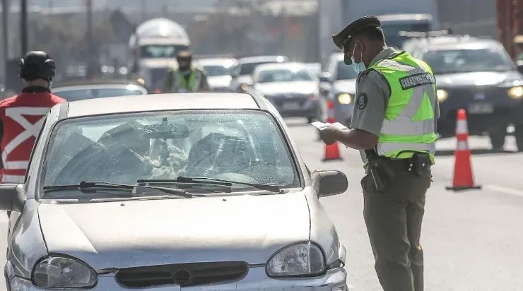 Durante estas fiestas hubo 105.596 controles de Carabineros. (AGENCIA UNO).