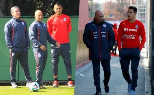 Sampaoli conoce a la perfección a Sánchez y Vidal. | Foto: Agencia Uno