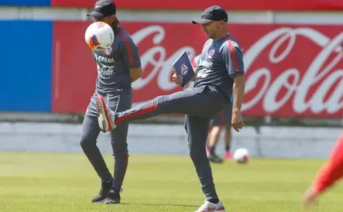 Jorge Sampaoli en la Roja
