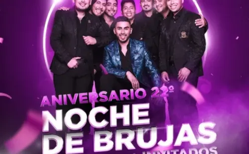 Noche de Brujas tendrá show para celebrar 22 años de carrera.(Foto: Gran Arena Monticello)