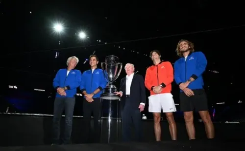Federer espera conseguir el último título de su carrera en la Laver Cup este fin de semana.