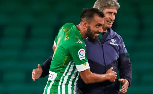 Borja Iglesias destacó la forma de entrenar que tiene Manuel Pellegrini en comparación con Luis Enrique, técnico de España. Foto: Getty Images