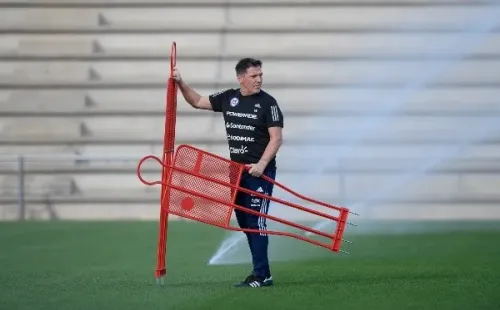 Eduardo Berizzo ensaya variantes para enfrentar a Marruecos. (Foto: Comunicaciones ANFP)