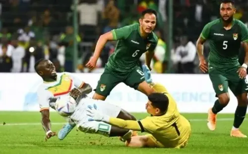 Bolivia no pudo ante una superior Senegal. (Foto: Getty Images)