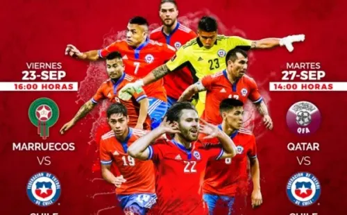 Recuerda que podrás seguir en terreno la gira europea de la selección chilena a través de Redgol y su enviado especial, Enzo Olivera. Además, podrás ver los partidos gratis y en streaming: ante Marruecos (viernes 23, 16:00 horas), y Qatar (martes 27, 14:00 horas). Visita nuestra web o nuestra app y síguenos en nuestras plataformas en Facebook, Twitter, Instagram, TikTok, Twitch, YouTube, Spotify yApple Music.
