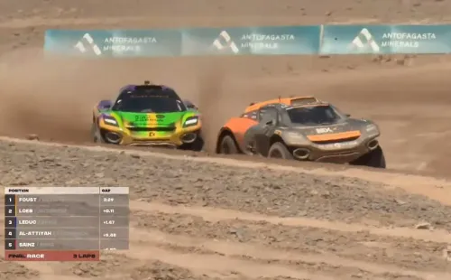 El desierto chileno recibió una tremenda carrera de Exteme E. | Foto: @ExtremeELive