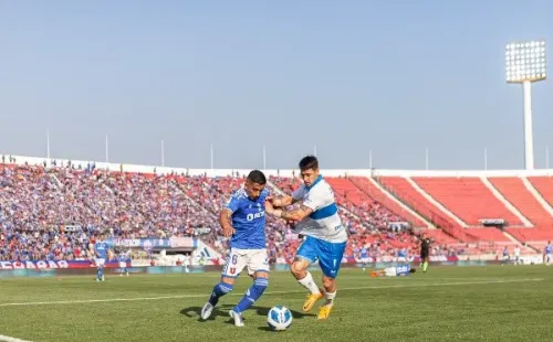 El 27 de agosto la U y la UC se enfrentaron por el Campeonato Nacional y fue 3-0 para los cruzados. | Foto: Agencia Uno