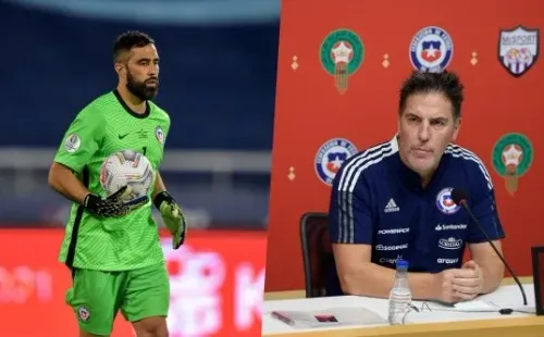 Berizzo prefirió no hablar de Claudio Bravo. | Foto: Agencia Uno / Comunicaciones ANFP