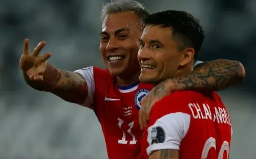 Una gran dupla de chilenos podría reunirse en Atlético Mineiro. | Foto: Getty