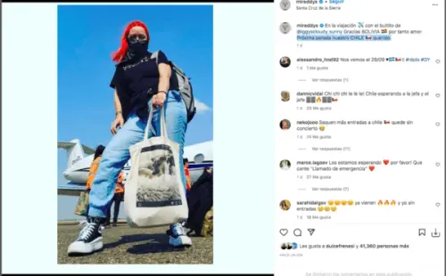 Daddy Yankee en Chile | ¡¡Alerta fanáticos!! El Big Boss está en Santiago.(Foto: Instagram)