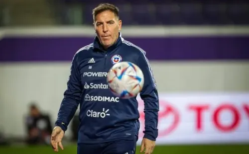 Eduardo Berizzo no queda contento, pero si saca en limpio tras el empate contra Qatar.