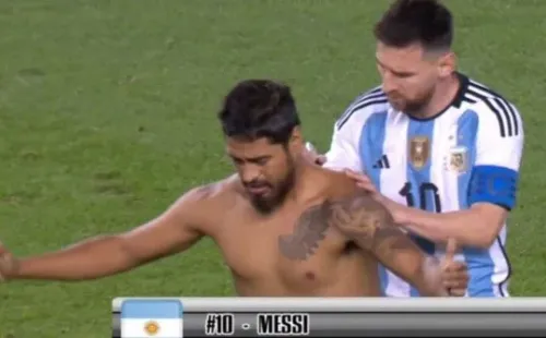 Messi vivió un par de situaciones extrañas ante Jamaica.