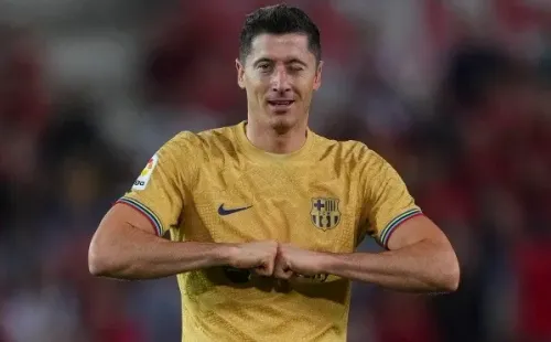 Robert Lewandowski empezó La Liga con nueve goles en siete fechas. (Foto: Getty Images)