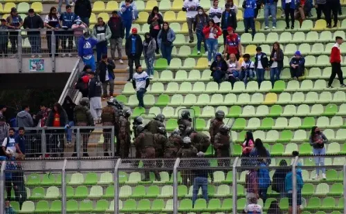 Cuatro personas fueron detenidas tras los incidentes. (Foto: Agencia Uno)