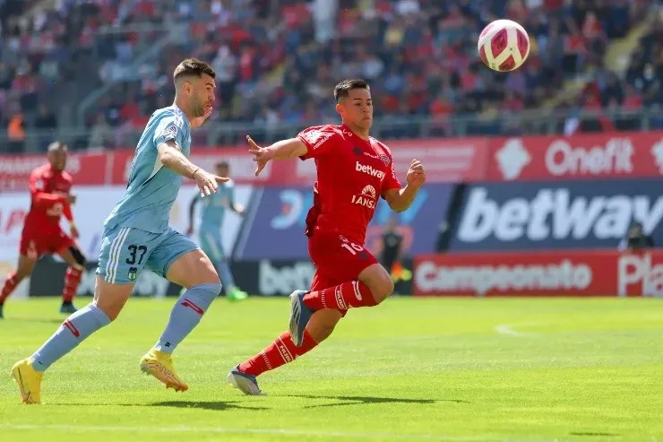 Ñublense y O’Higgins igualaron en un partido caliente en el sur del país. Foto: Agencia Uno