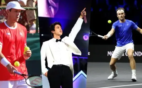 Ruud le hizo la desconocida a Jin y BTS tras vencer a Nico Jarry en el ATP de Seúl. | Foto: Agencia Uno / Getty