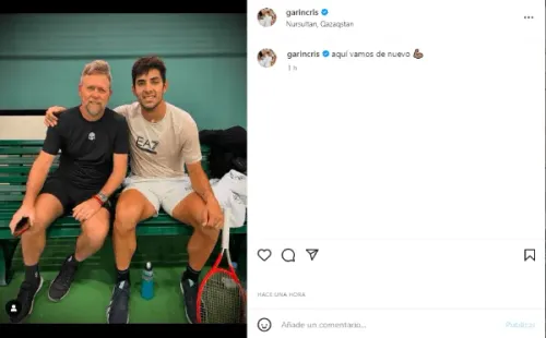 Garin confirmó en sus redes sociales que vuelve con Andrés Schneiter.
