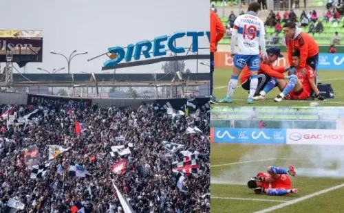 El fútbol chileno protagonizó imágenes muy tristes en menos de una semana. | Foto: RedGol / Agencia Uno