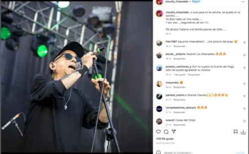 Los Miserables critican al “equipo de matones” de Molotov.(Foto: Instagram)