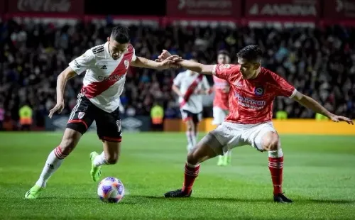 Solari ha bajado su rendimiento en River Plate (Getty)