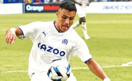 Alexis Sánchez sigue siendo clave para el Olympique de Marsella. Foto: Getty Images